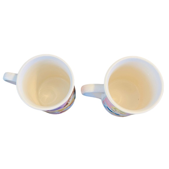 DISNEY MUGS Princess Ariel Belle Cinderella Aurora - Lot of 2 Mugs ~ 2014 - Picture 3 of 7